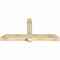 Ekena Millwork Eugene Rough Sawn Timber Gable Bracket, Douglas Fir, 72"W x 36"H x 6"D x 6"F, 12/12 Pitch GBW072X36X0606EUG00RDF - alternate 3